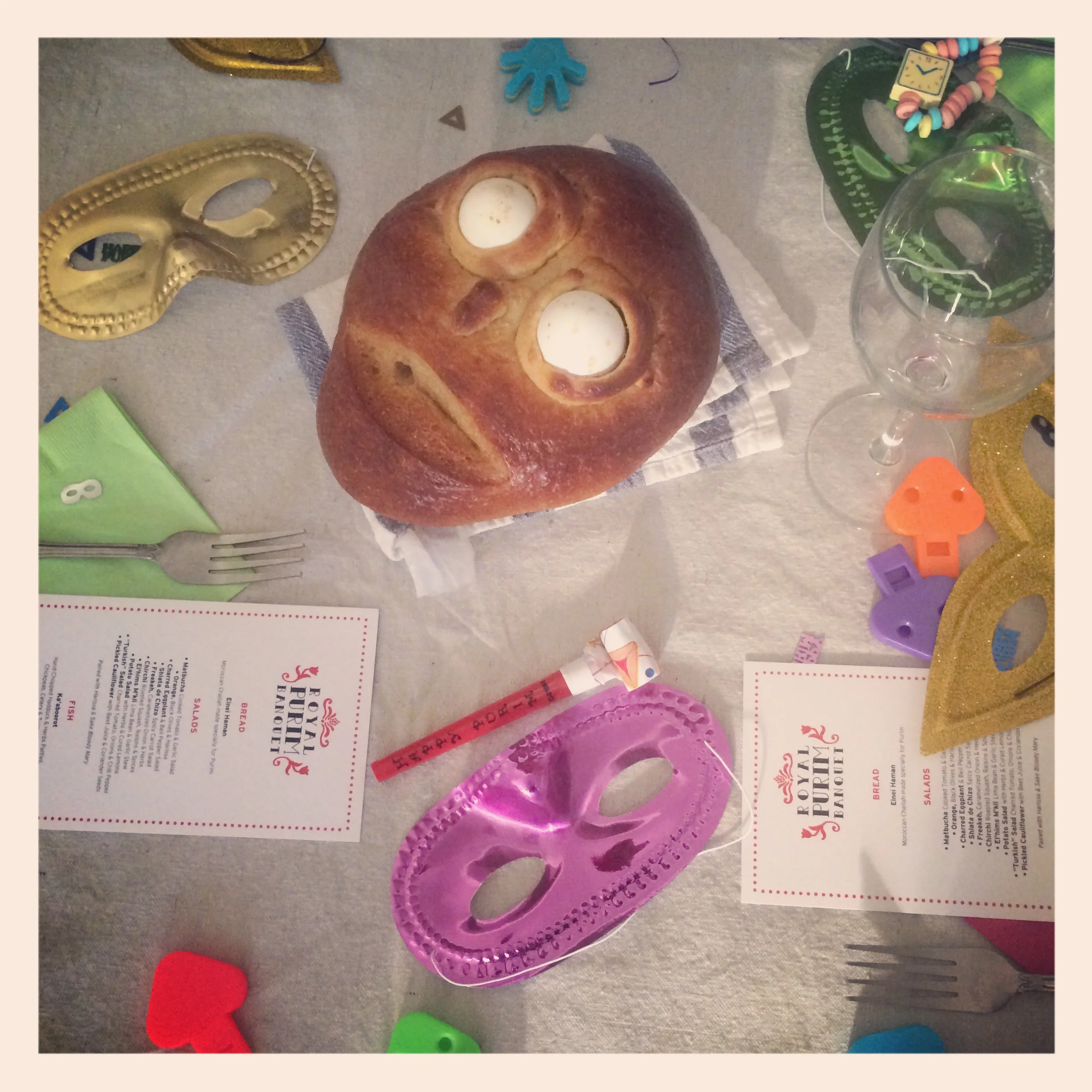 Table setting for the dinner