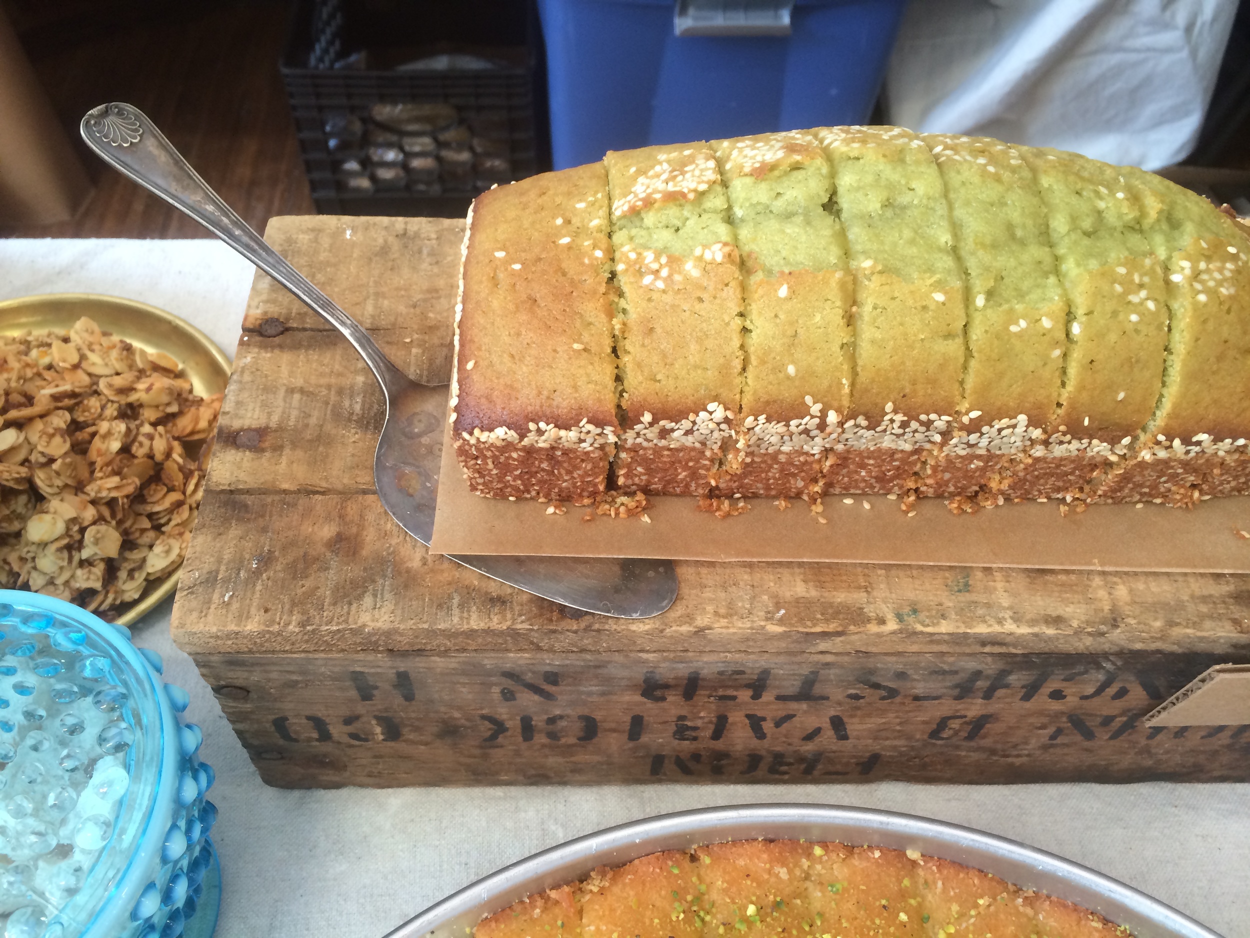 The best seller; turkish delight pistachio cake