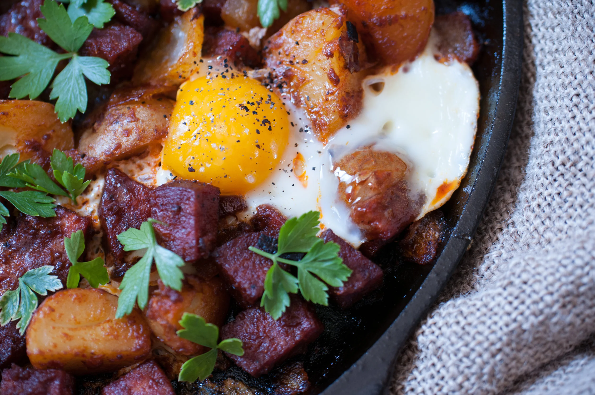 Salami and Eggs Recipe from the chefs of New York Shuk! — Middle
