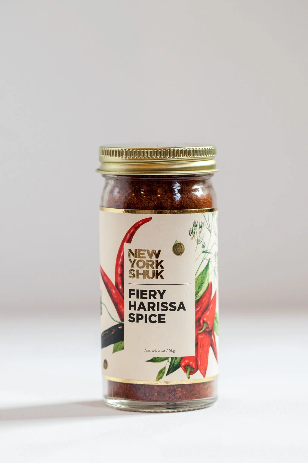 New York Shuk Fiery Harissa Spice White Background