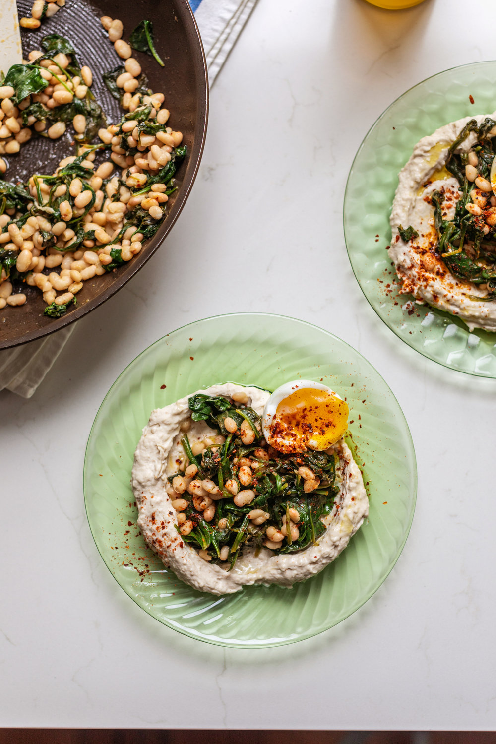 Bean hummus & spinach — Middle Eastern Pantry & Recipes | New York Shuk