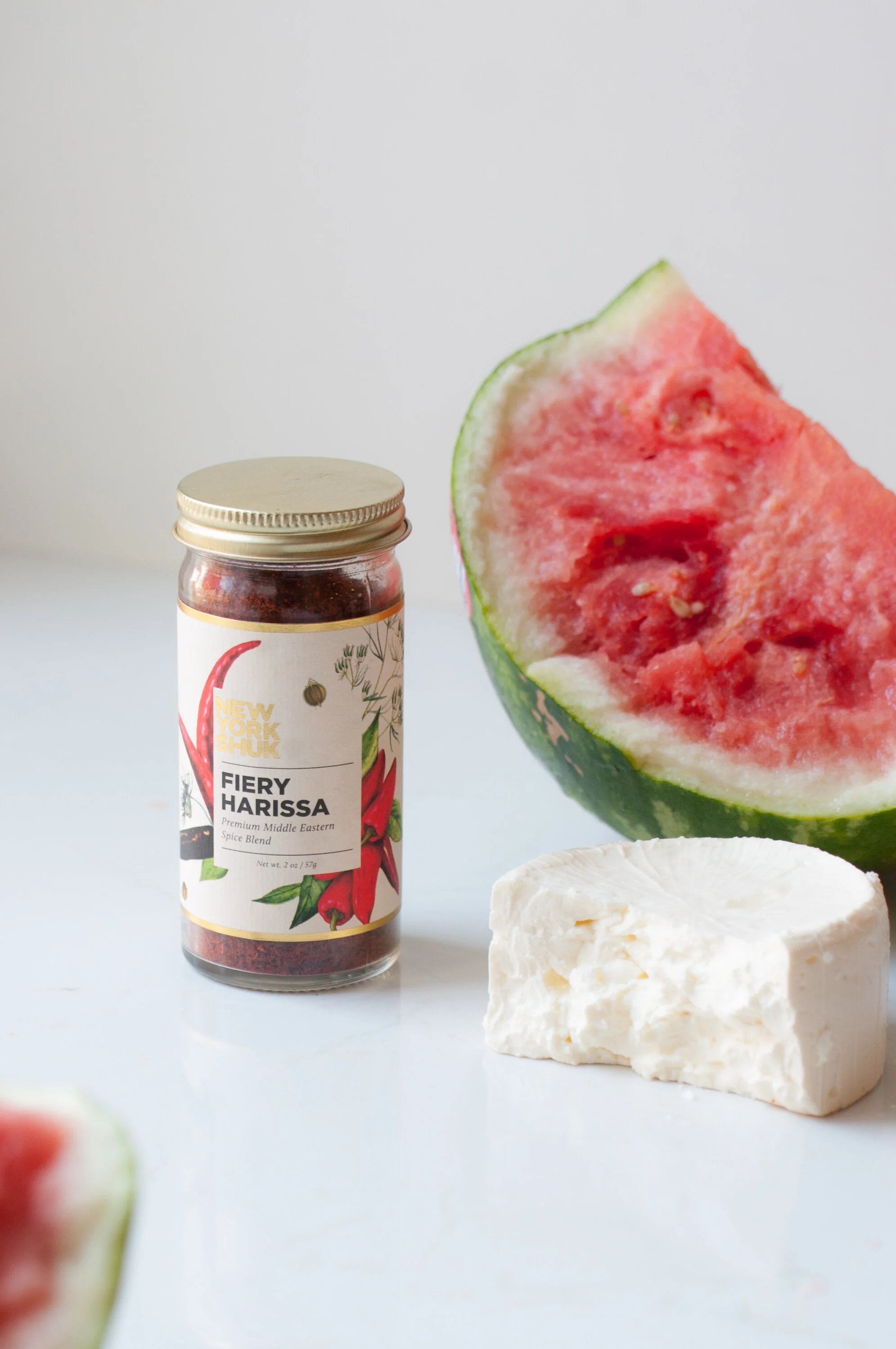 New York Shuk Fiery Harissa Spice Watermelon Feta Cheese