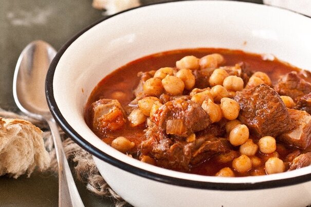 Short Ribs, Chickpea &amp; Harissa Stew