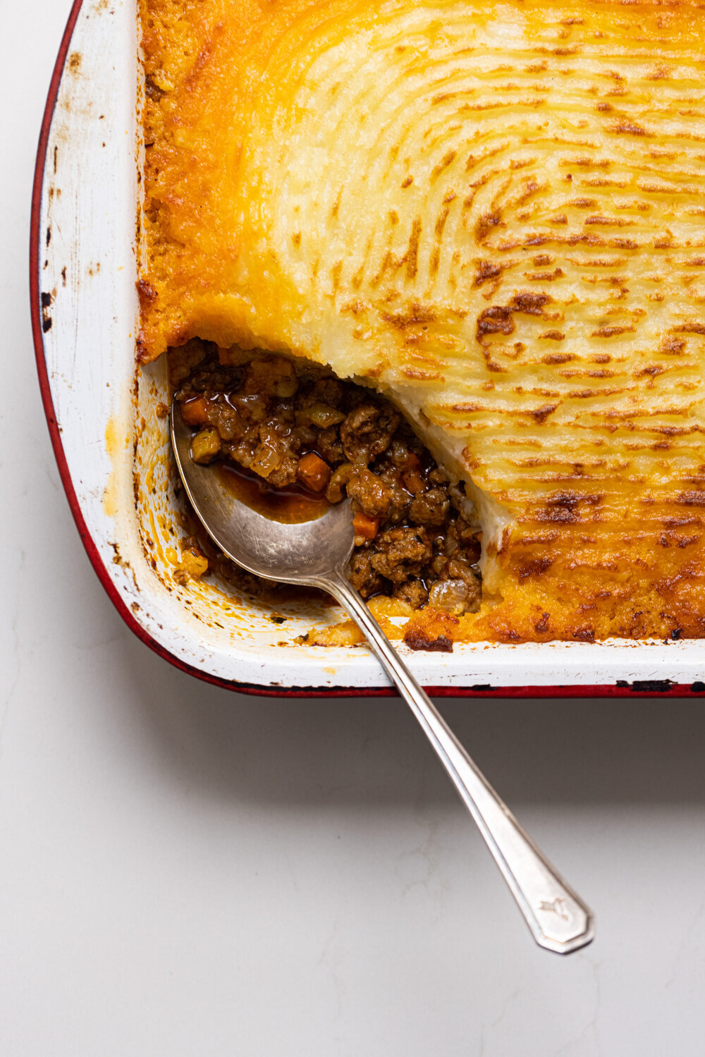 Shepherd's Pie with Lamb &amp; Matbucha