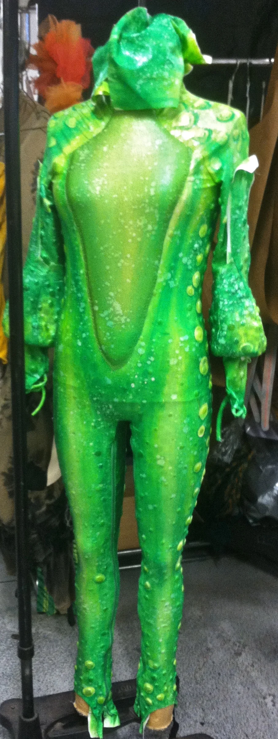 Tiana Unitard, in process