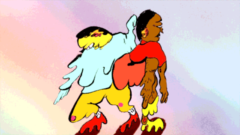 Sneaks Tough Luck GIF by Jamie Wolfe-downsized.gif