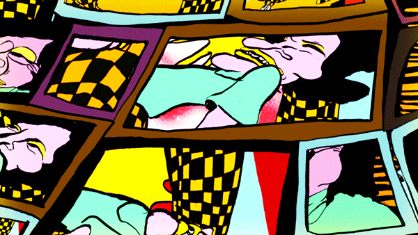 Jamie Wolfe animation for King Gizzard and the Lizard wizard