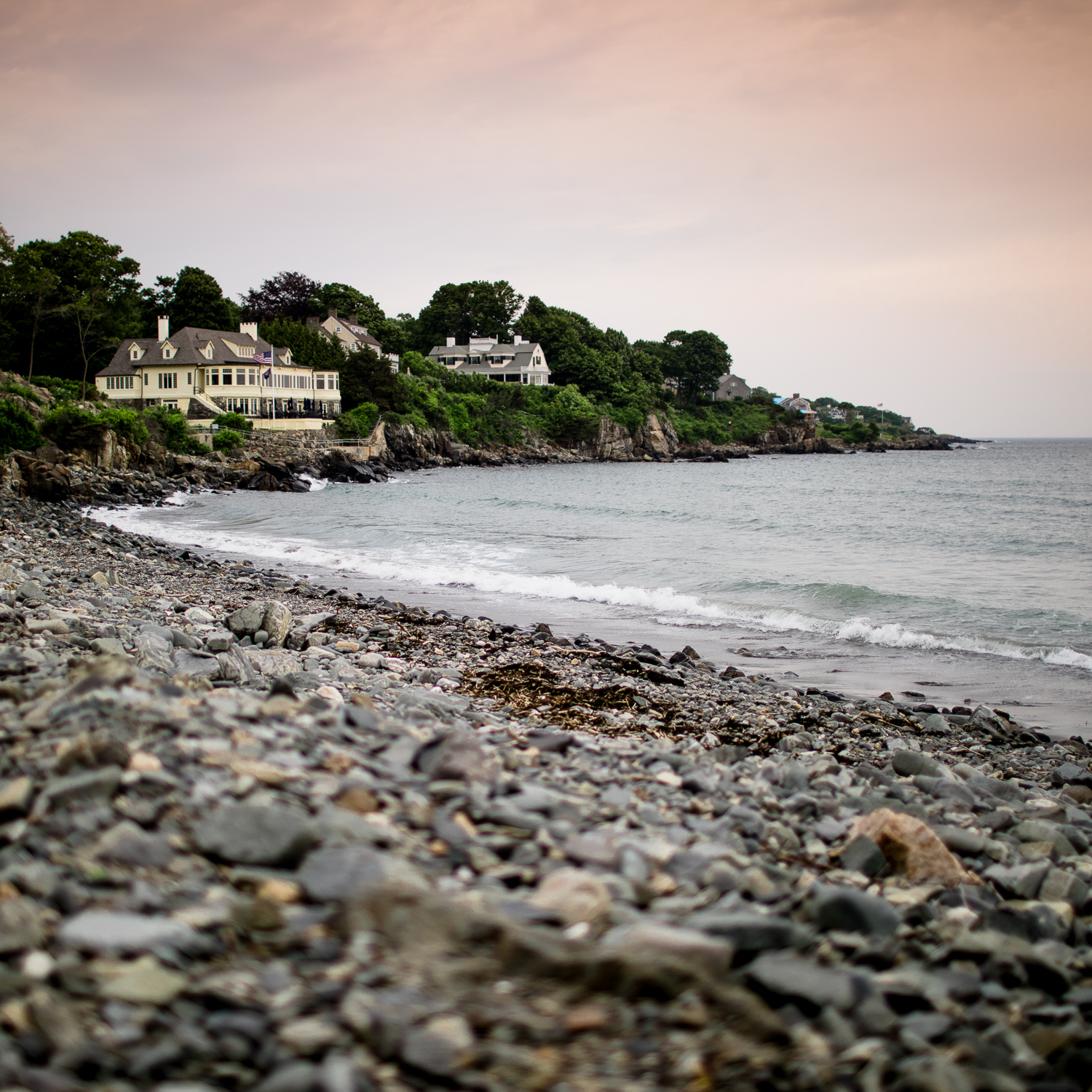 Last light in York, Maine.