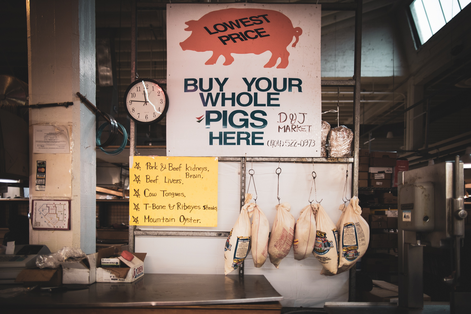 A scene from the Sweet Auburn Curb Market in downtown Atlanta, GA.
