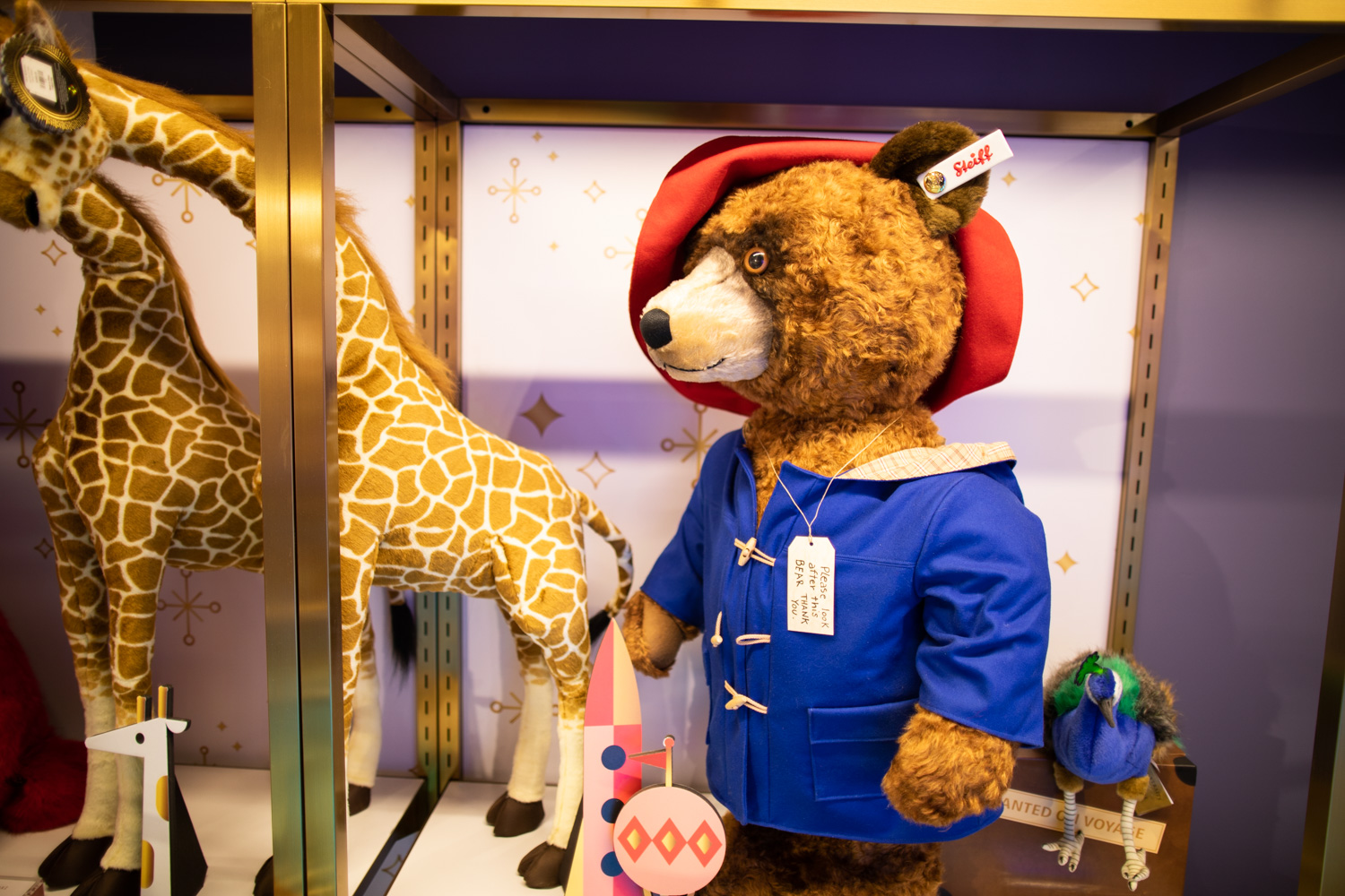 FAO Schwarz Gigi Hadid Plush Toy Soldier Teddy Bear