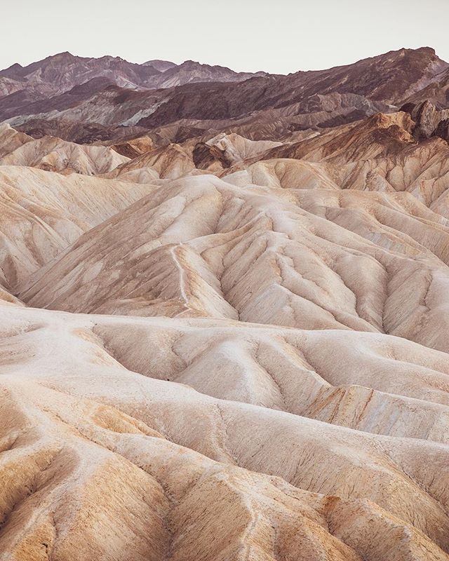 Patterns, layers, folds in Death Valley National Park. An amazing place to explore in the West.