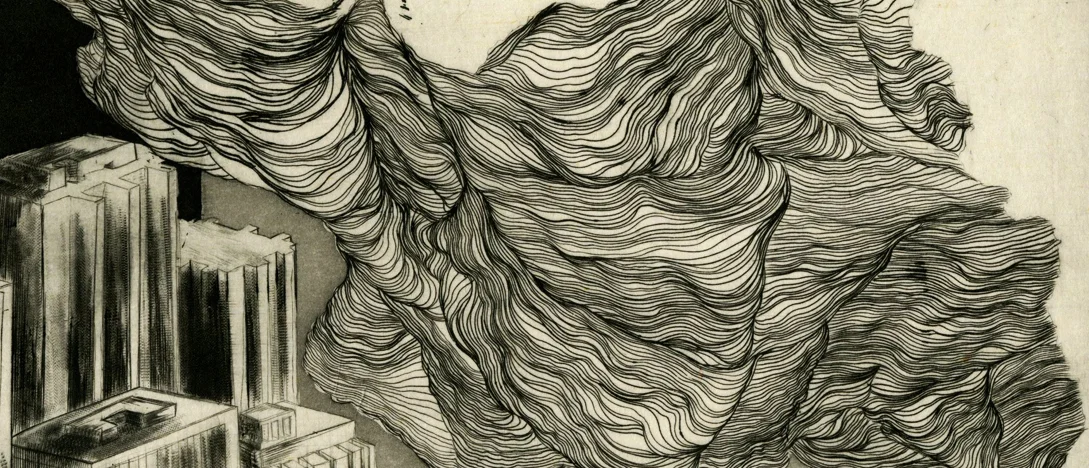 Their dwellings, abandoned to ruin. (Detail)