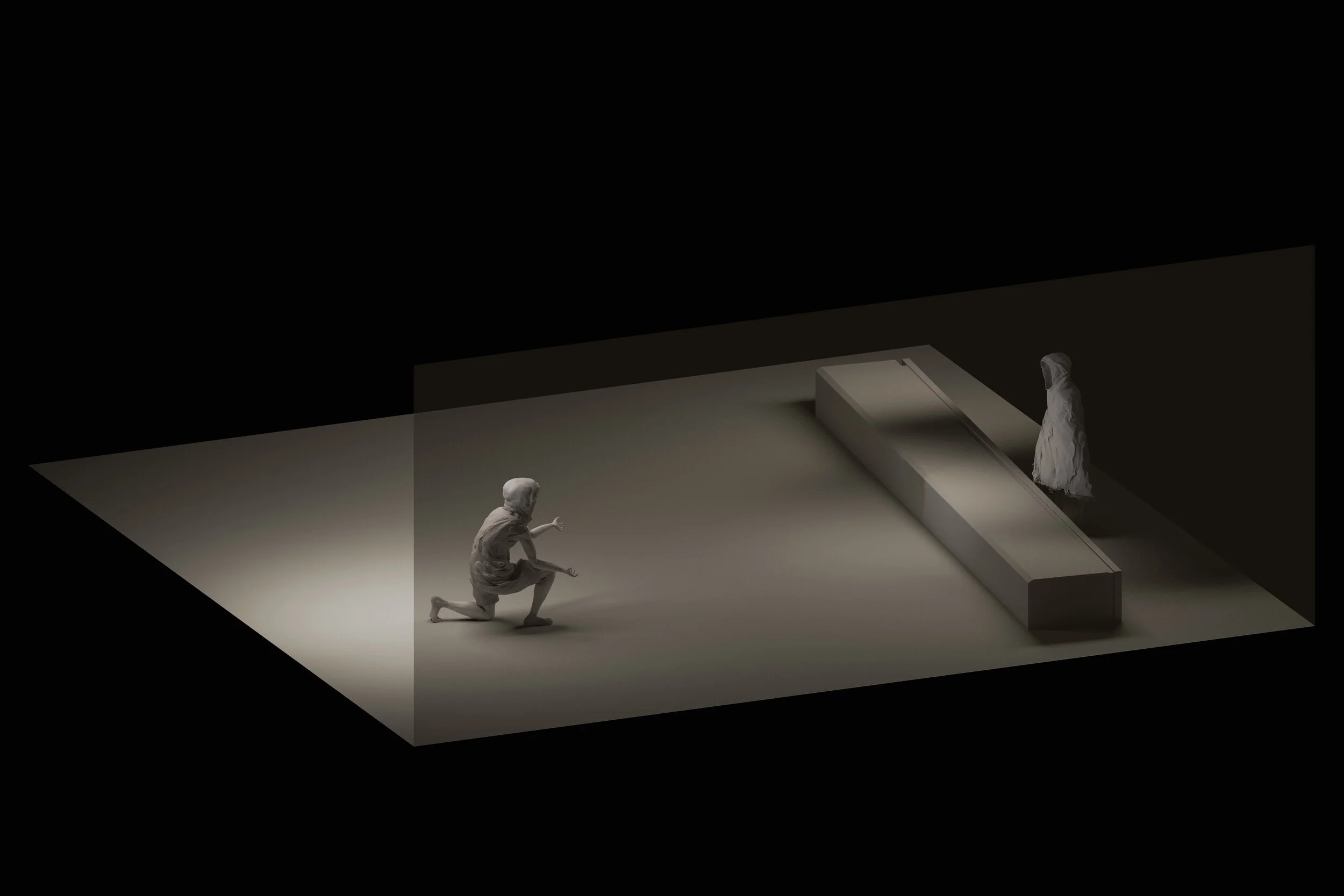 It was invisible because it was never really there.