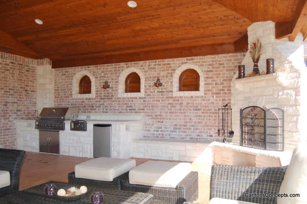 Arbors & Patio Covers Photo Gallery by Carlton's Concepts provides Arbors & Patio Covers Construction for McKinney, Frisco, Carrollton, The Colony, Addison, Richardson, University Park and North Dallas, Texas. Carlton's Concepts is a bonded contractor.