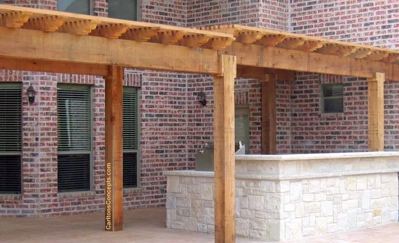 Arbors & Patio Covers Photo Gallery by Carlton's Concepts provides Arbors & Patio Covers Construction for McKinney, Frisco, Carrollton, The Colony, Addison, Richardson, University Park and North Dallas, Texas. Carlton's Concepts is a bonded contractor.