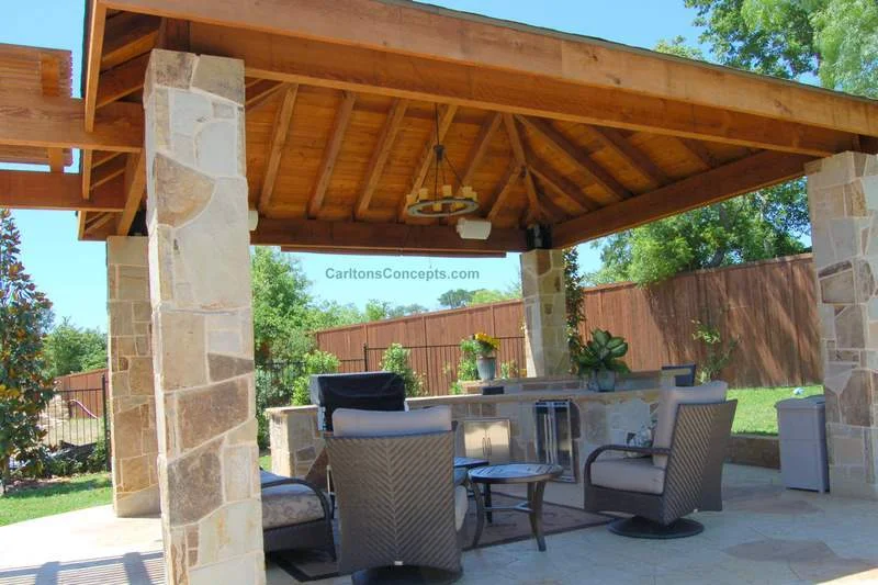 Arbors & Patio Covers Photo Gallery by Carlton's Concepts provides Arbors & Patio Covers Construction for McKinney, Frisco, Carrollton, The Colony, Addison, Richardson, University Park and North Dallas, Texas. Carlton's Concepts is a bonded contractor.