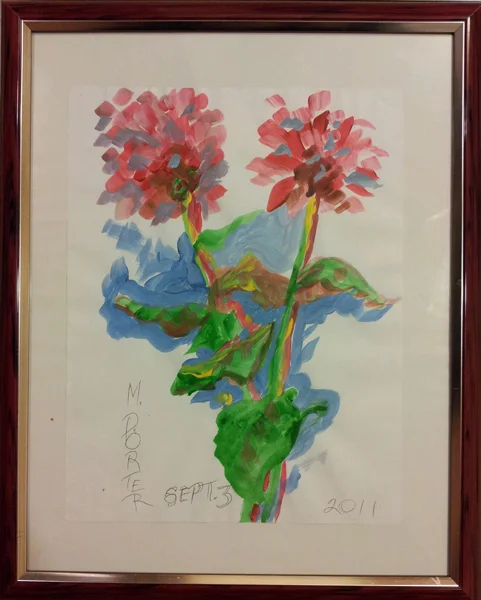 A recent painting from Marion Porter.