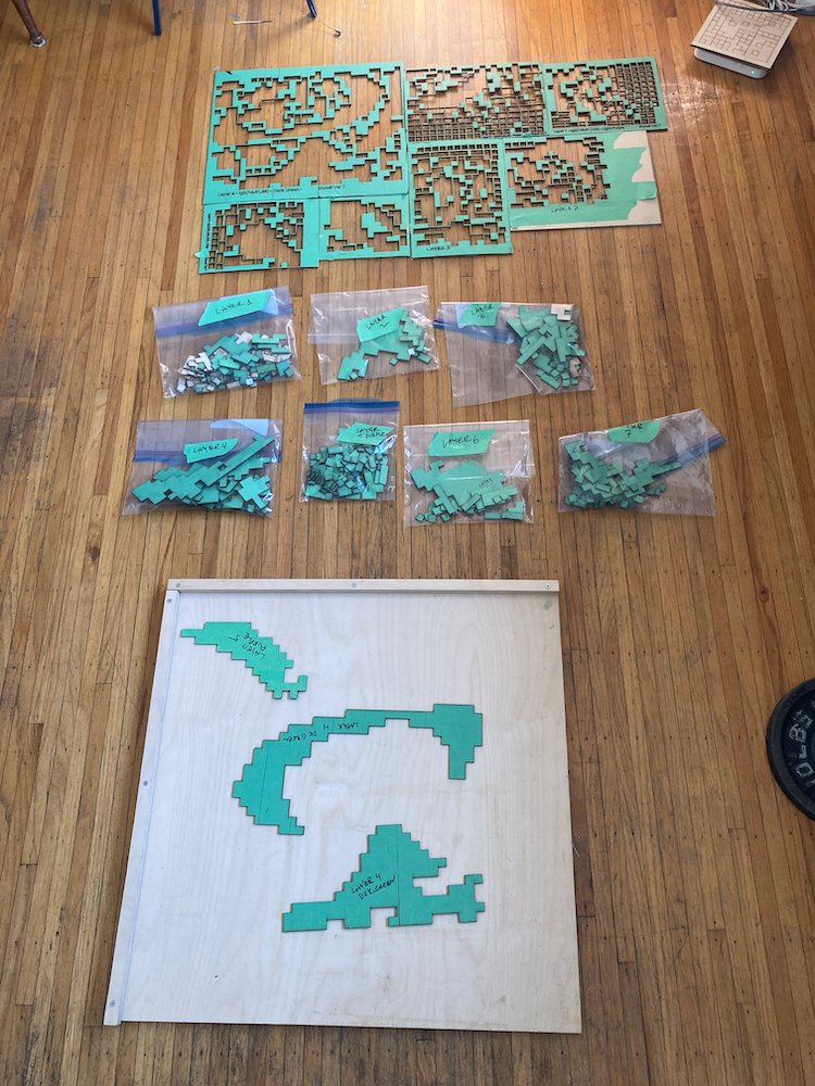 Laser Cut Tiles