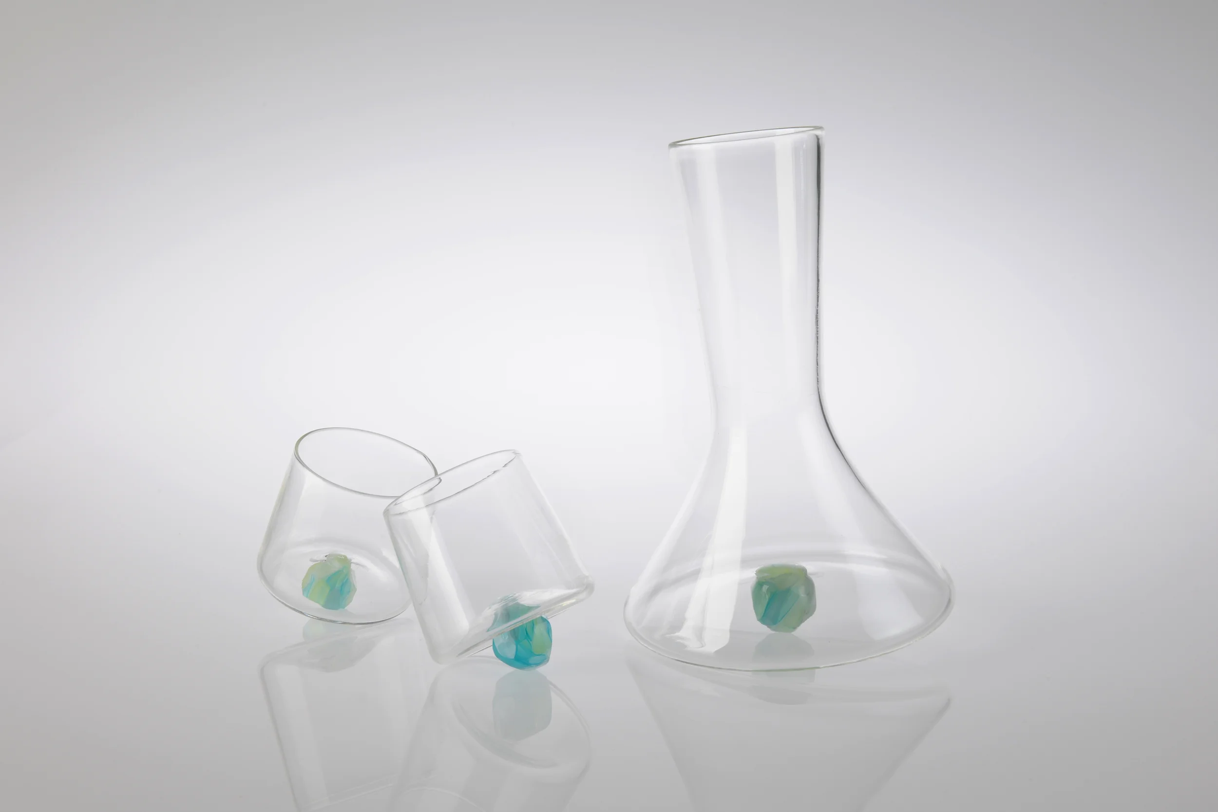 Facetta Decanter and Wine Tumblers, 2012. Image: Michael Haines