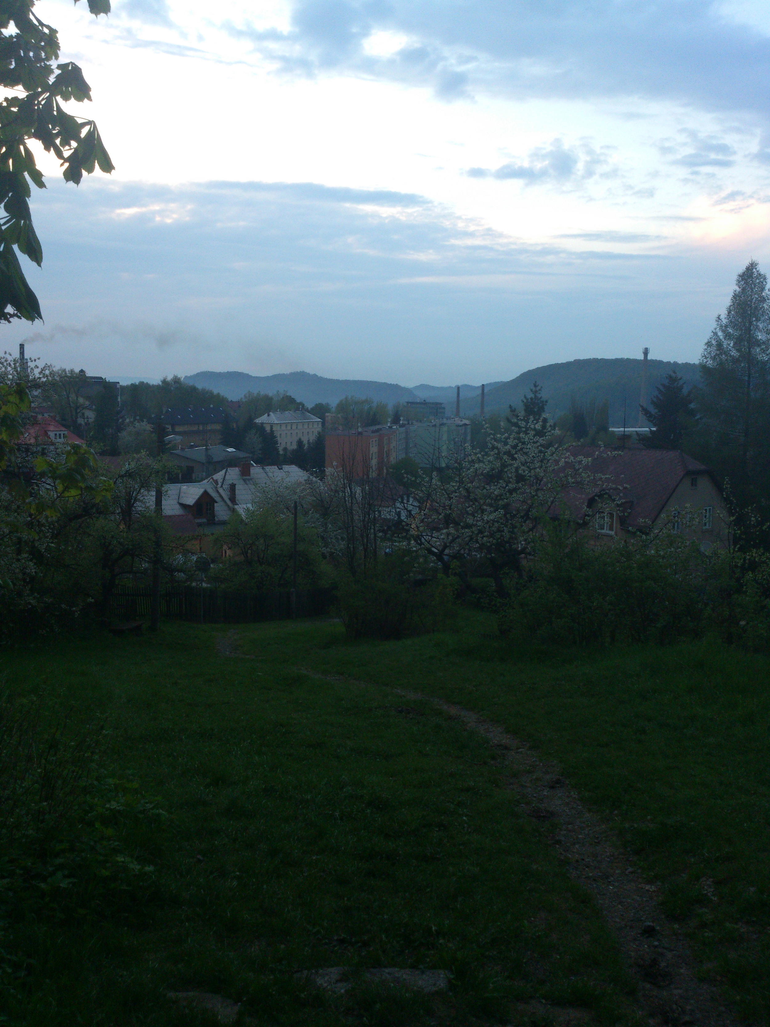 The town of Kamenicky Senov