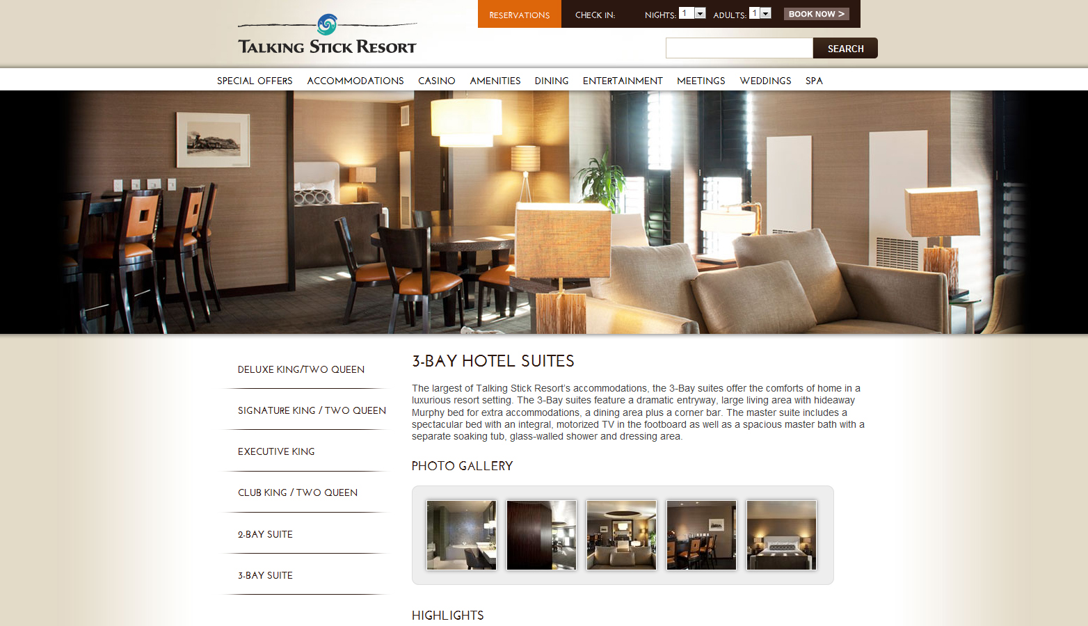 Accomodations