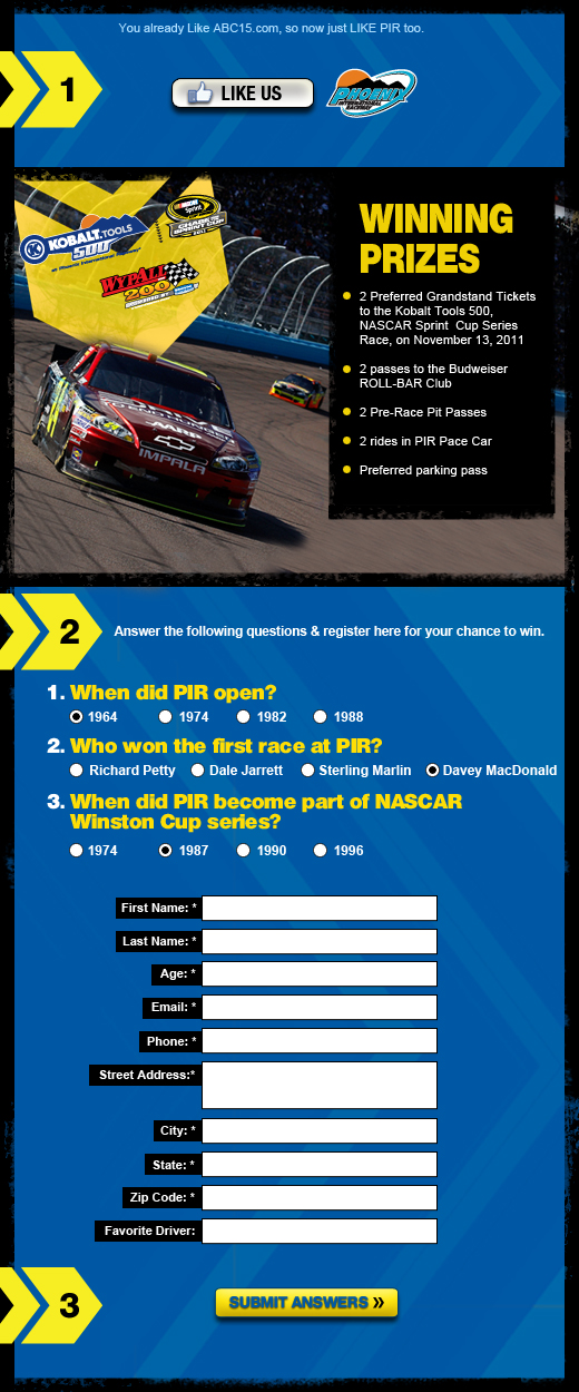 Facebook - Entry
