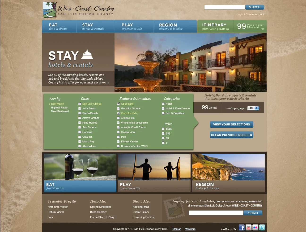 WineCoastCountry - STAY