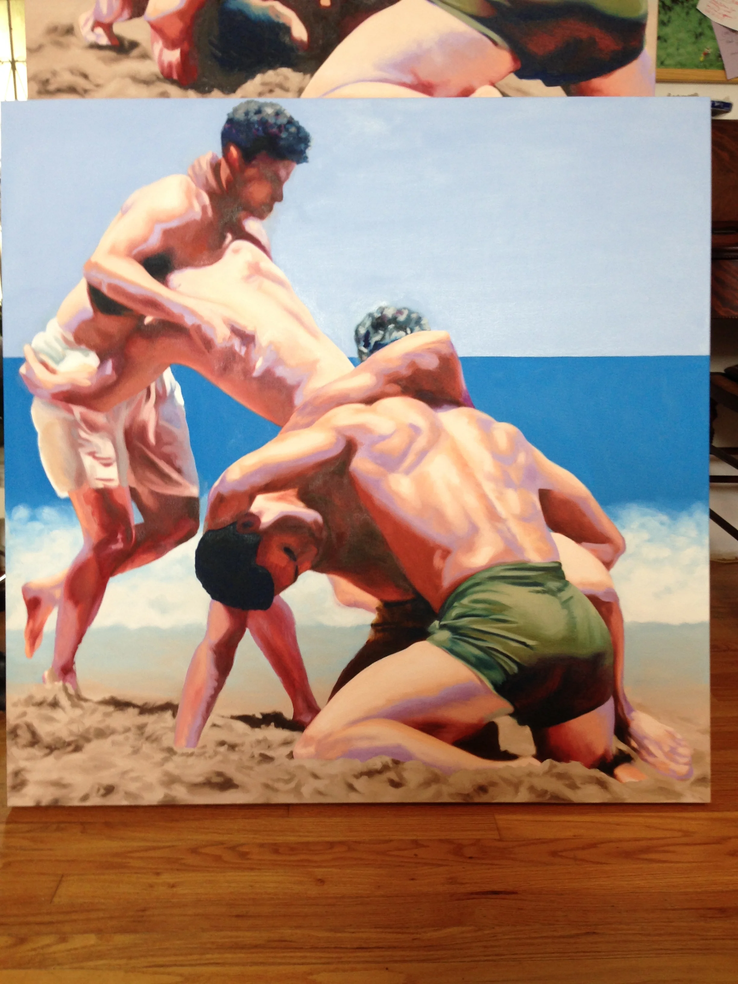  in progress 3 X 3 feet 