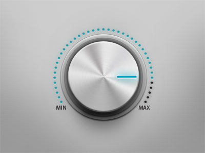 In a volume knob (the trigger), the volume level (the data) is embedded around the trigger. Not all volume knobs have this!