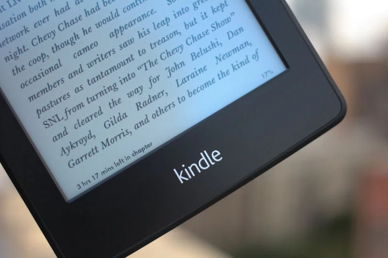 The Amazon Kindle screen (the trigger) tells you how much time you have left to read a particular chapter (the data). It's intelligent to learn your reading pace and adjust the time accordingly.