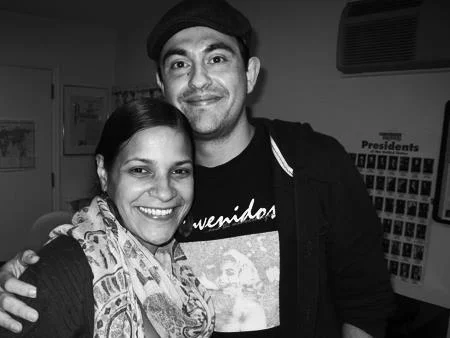 Vanessa Martir and Camilo Almonacid