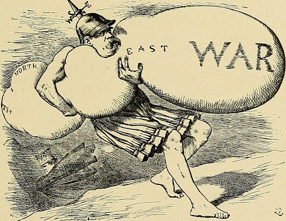 AELUS — RULER OF THE STORMS. THE EASTERLYWIND TOO MUCH FOR BISMARCK. - Internet Archive Book Images/Flickr