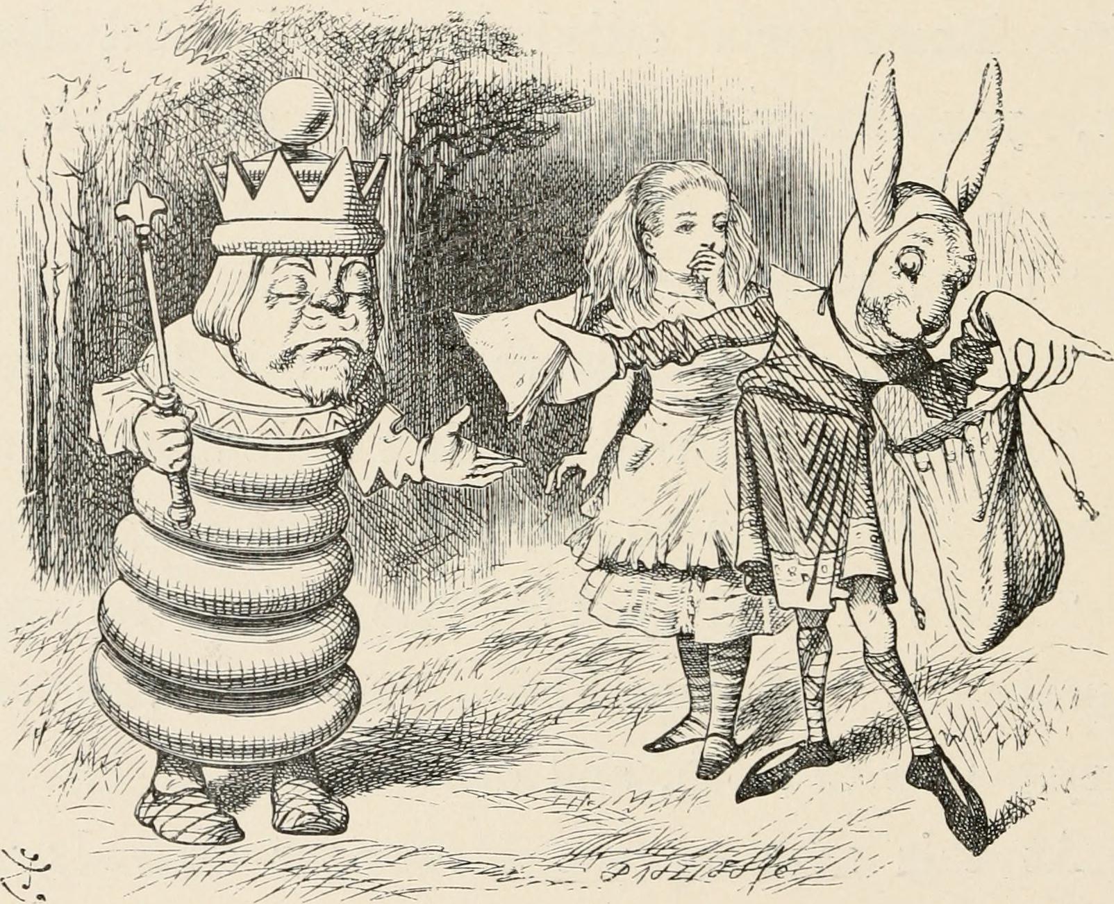 "You alarm me!" said the King - Internet Archive Book Images