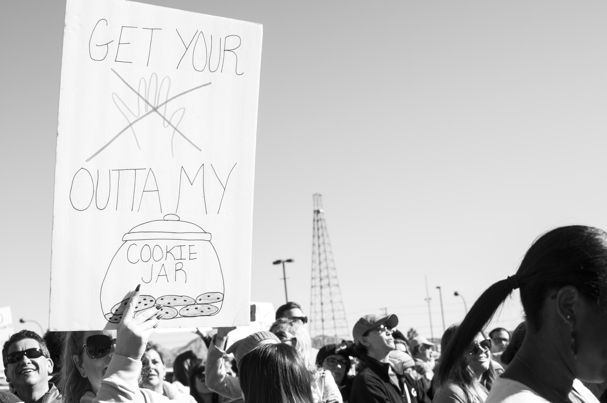 Women's March Las Vegas Photography Heather Byington