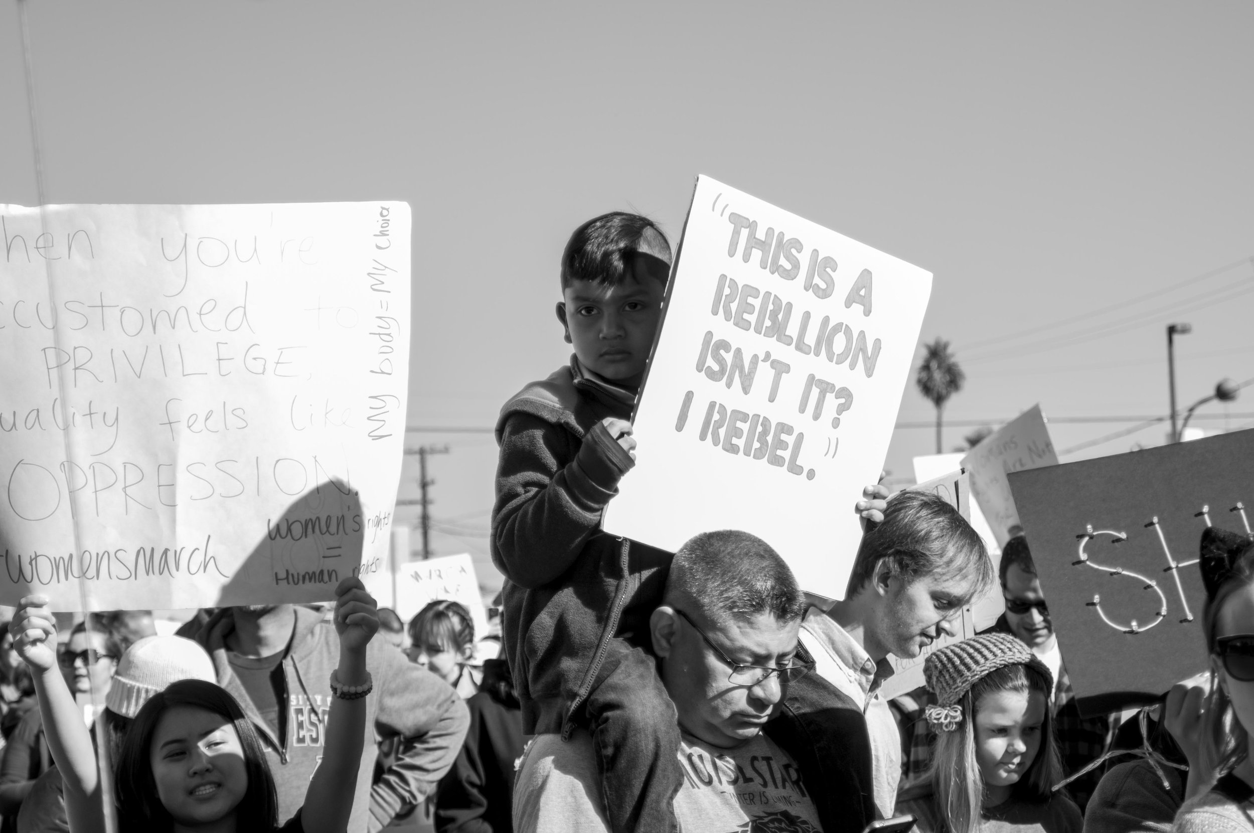 Women's March Las Vegas Photography Heather Byington