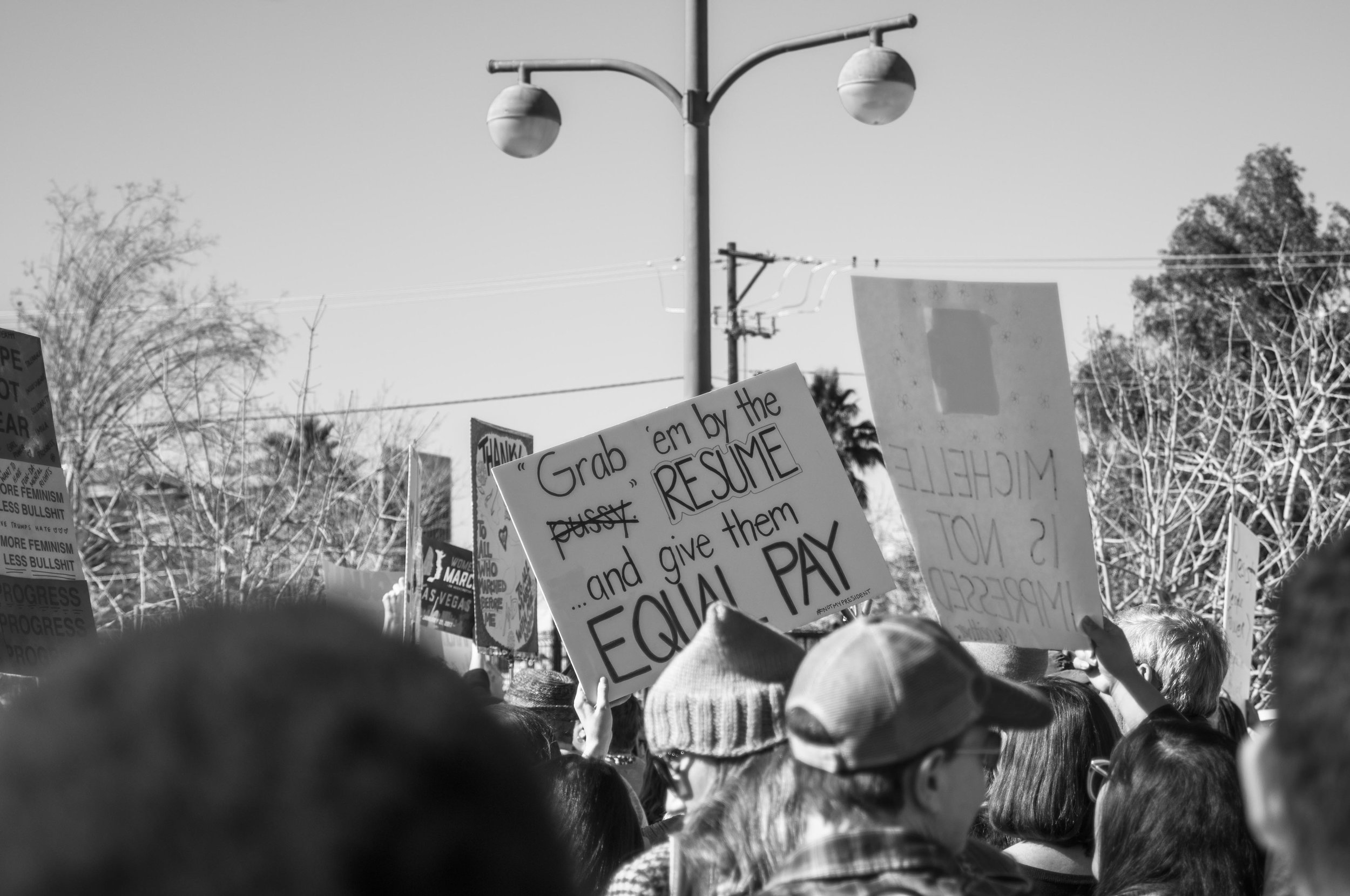 Women's March Las Vegas Photography Heather Byington