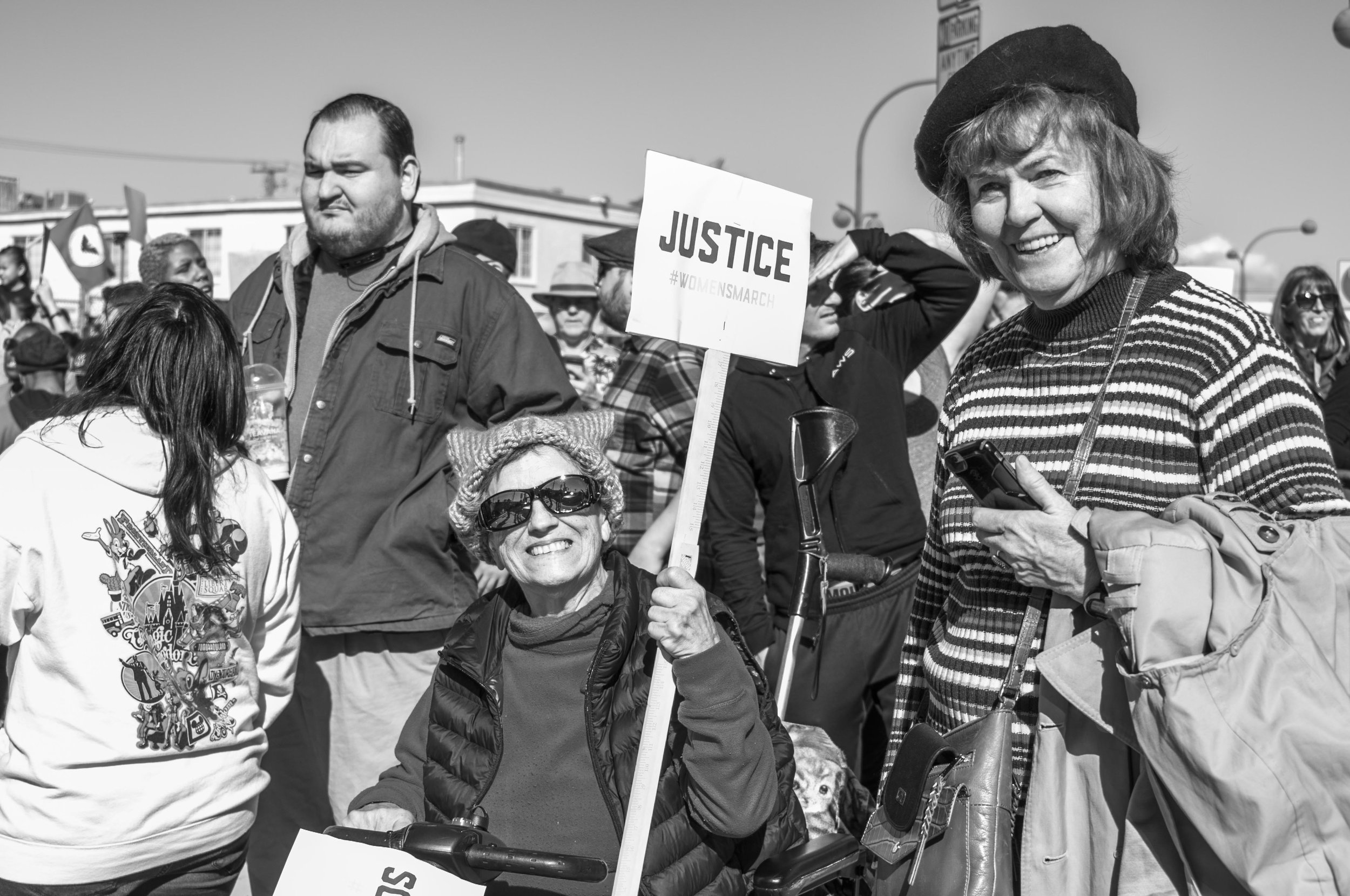 Women's March Las Vegas Photography Heather Byington