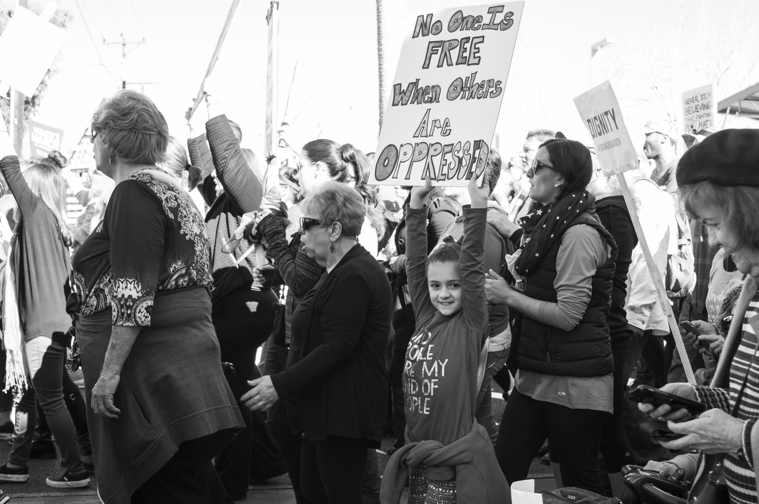 Women's March Las Vegas Photography Heather Byington