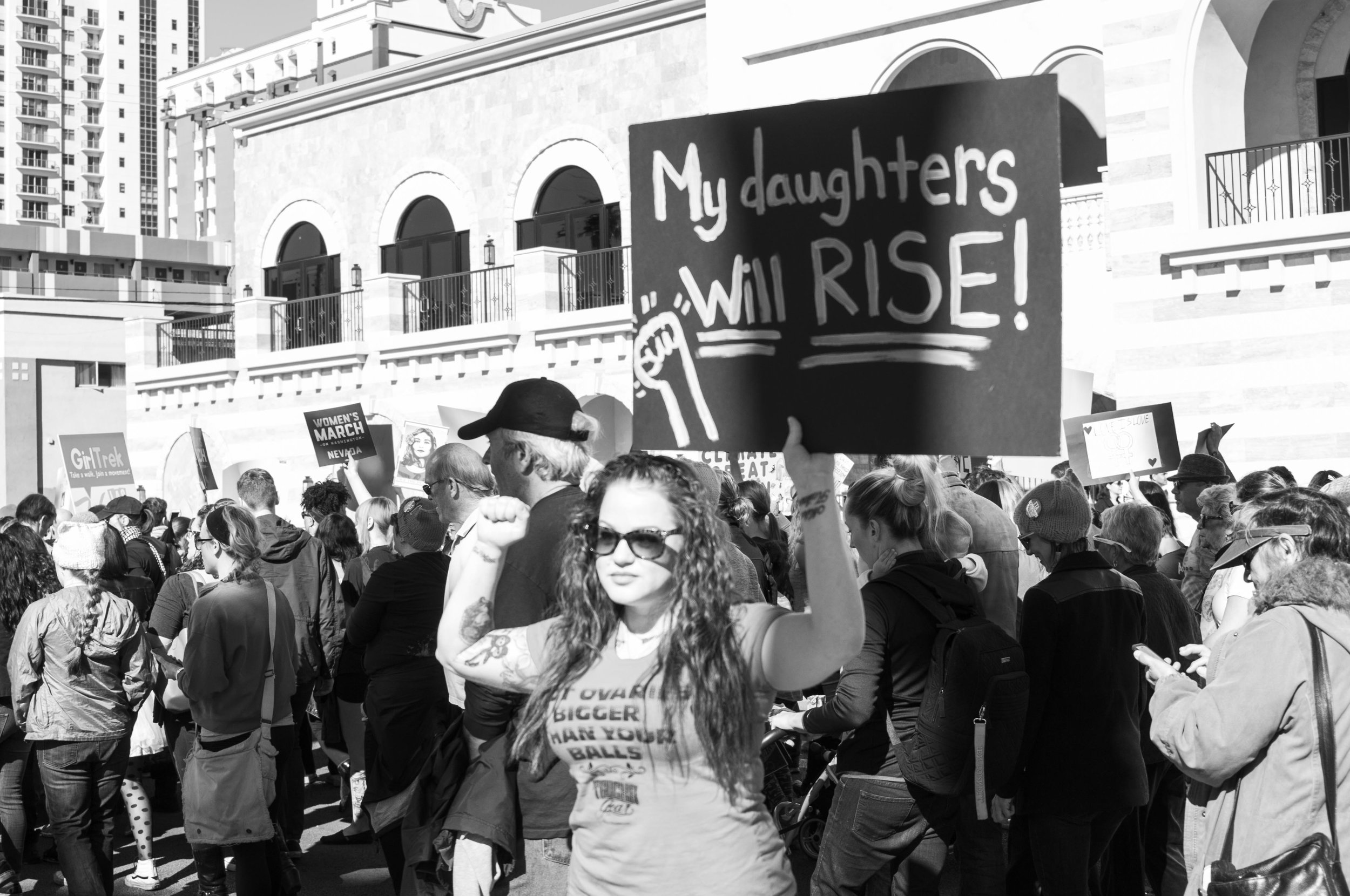 Women's March Las Vegas Photography Heather Byington