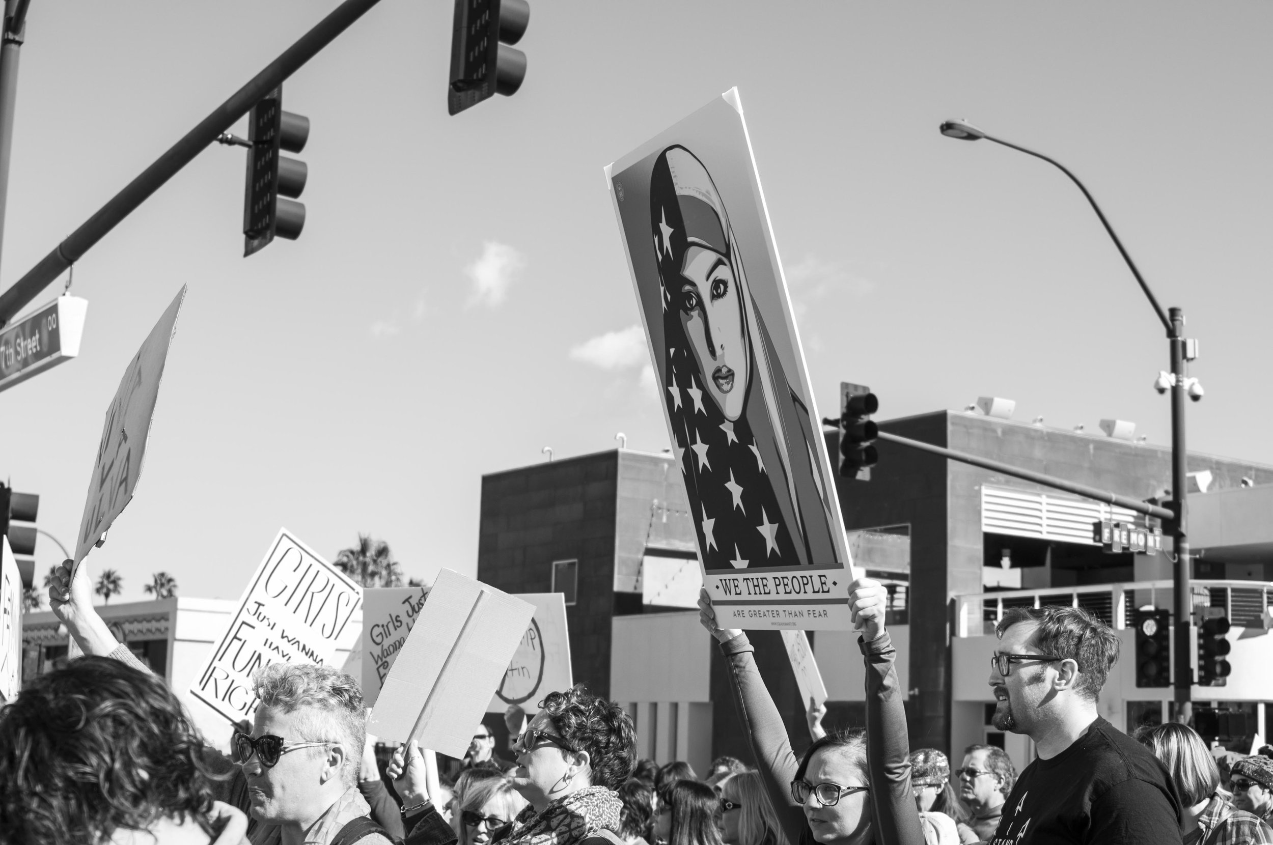 Women's March Las Vegas Photography Heather Byington