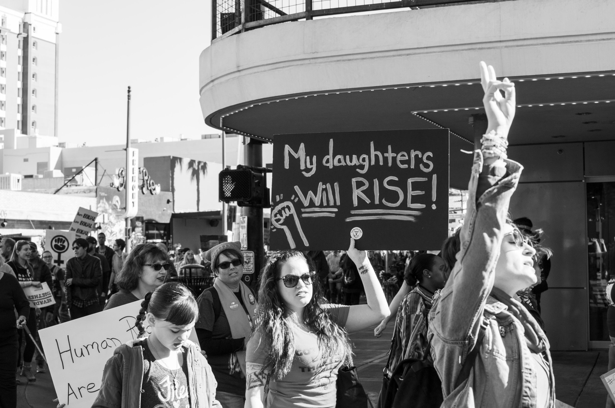 Women's March Las Vegas Photography Heather Byington