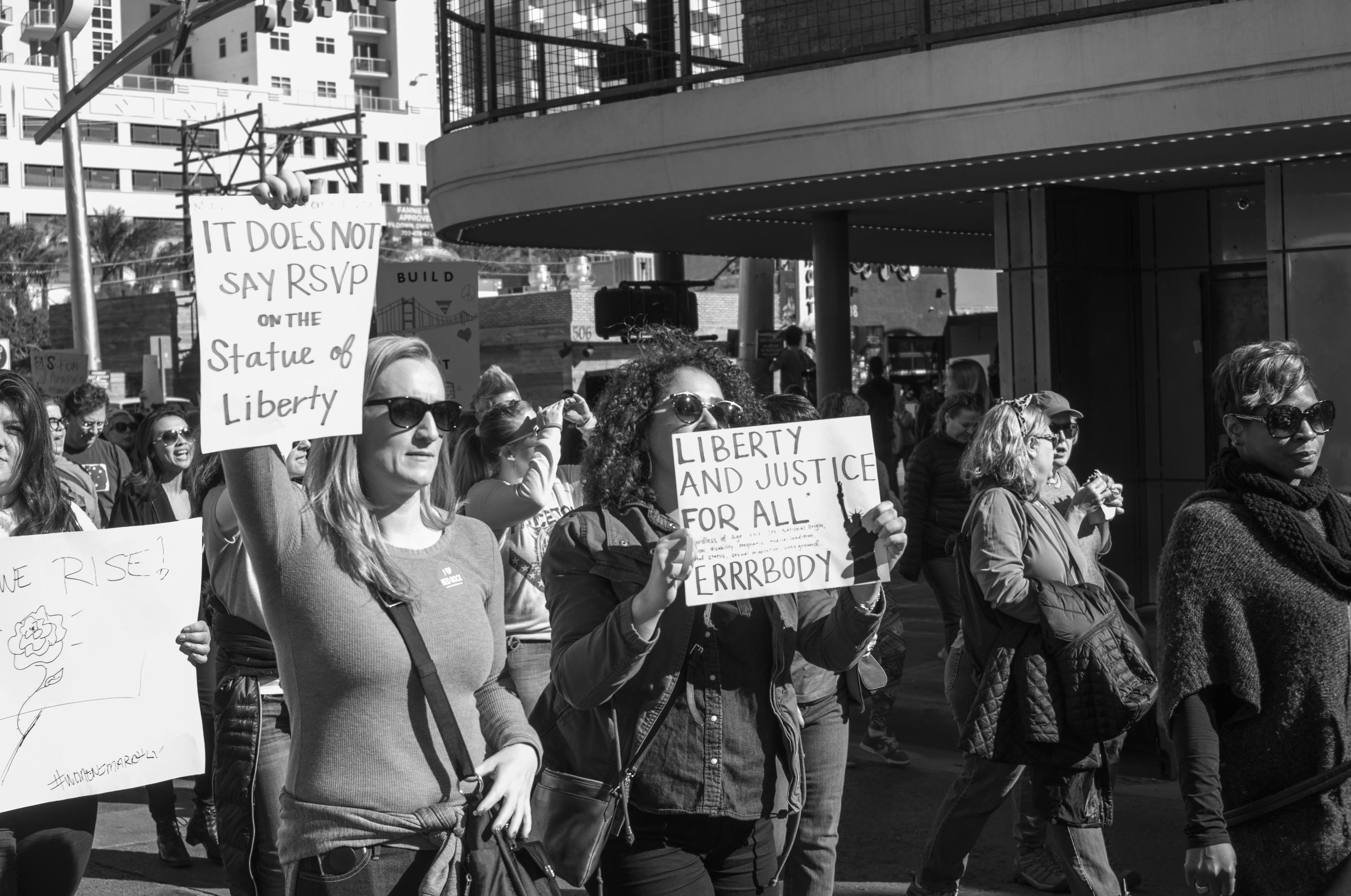 Women's March Las Vegas Photography Heather Byington