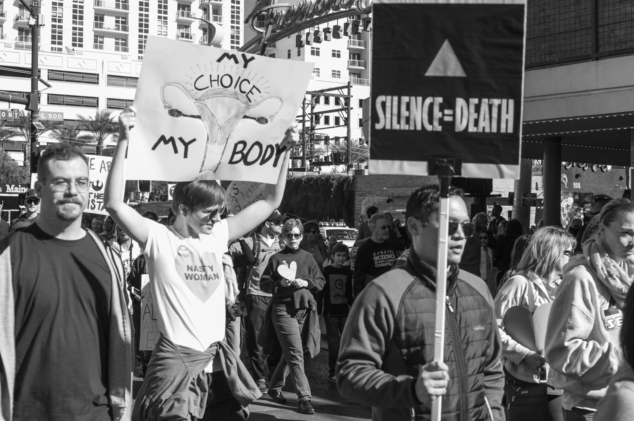 Women's March Las Vegas Photography Heather Byington