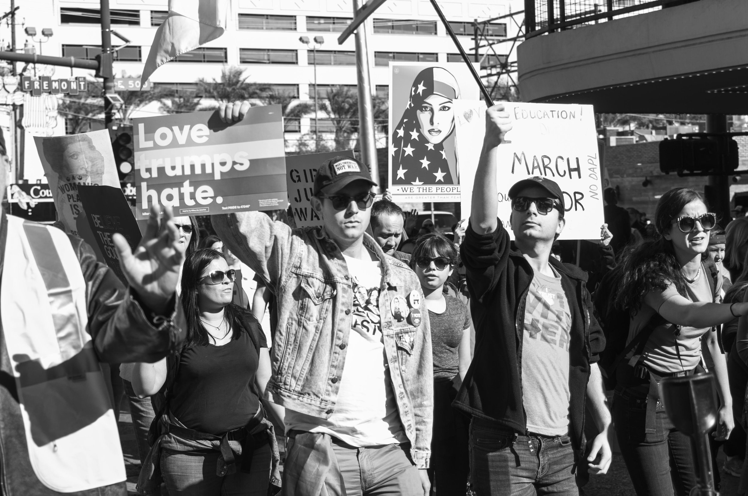 Women's March Las Vegas Photography Heather Byington