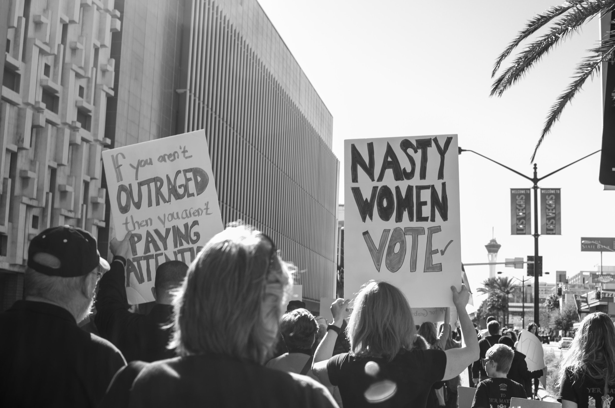 Women's March Las Vegas Photography Heather Byington