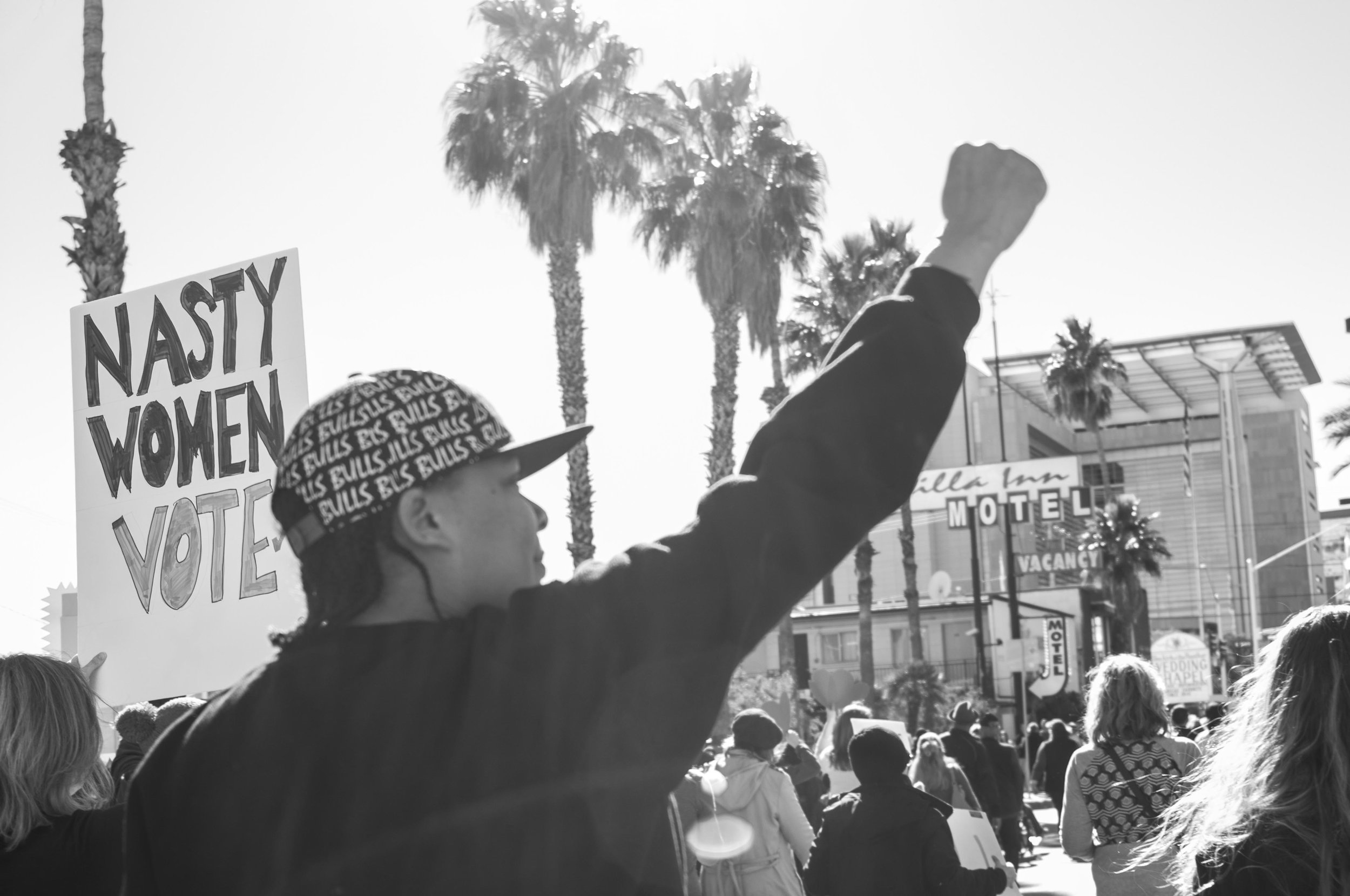 Women's March Las Vegas Photography Heather Byington