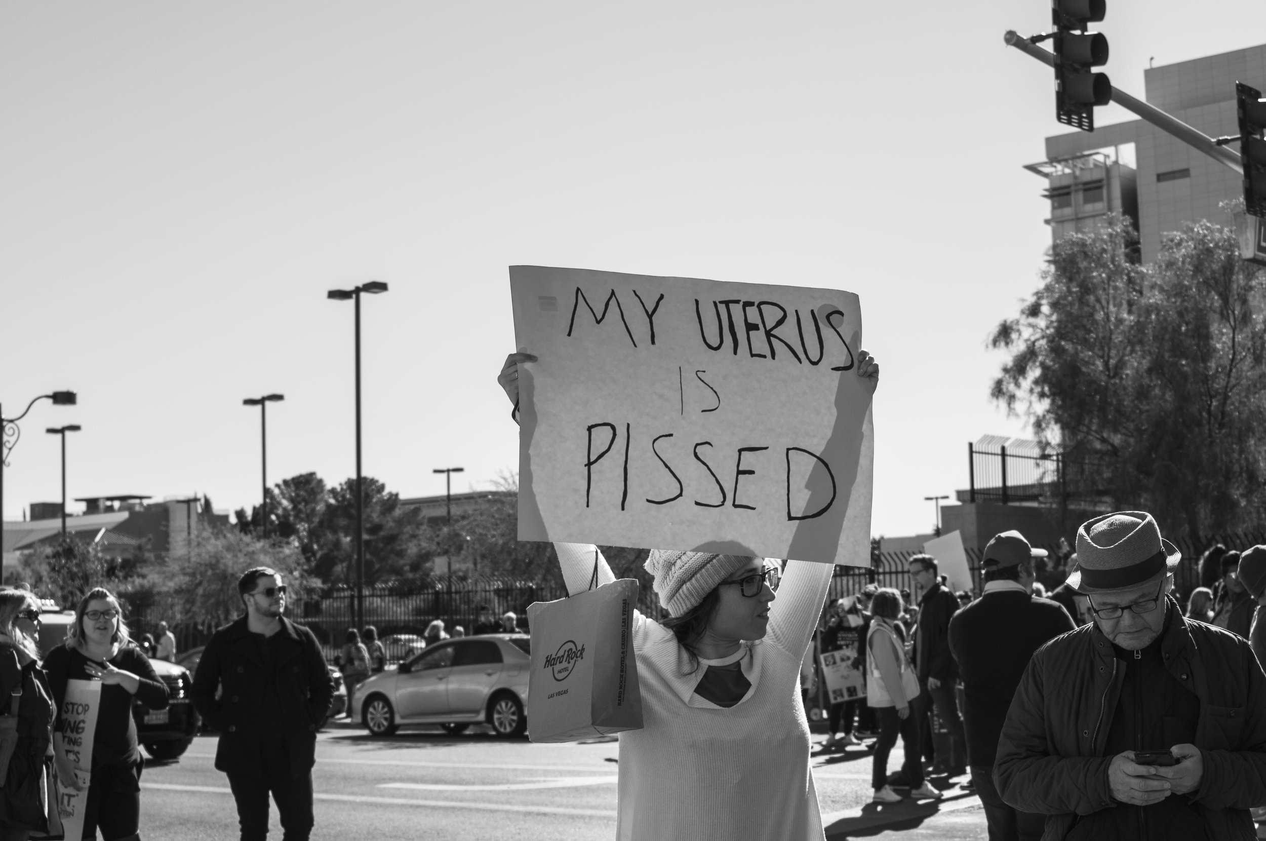 Women's March Las Vegas Photography Heather Byington