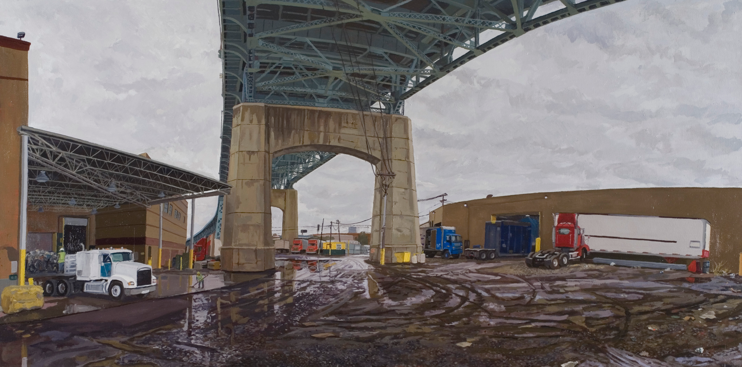Under the Kosciuszko Bridge