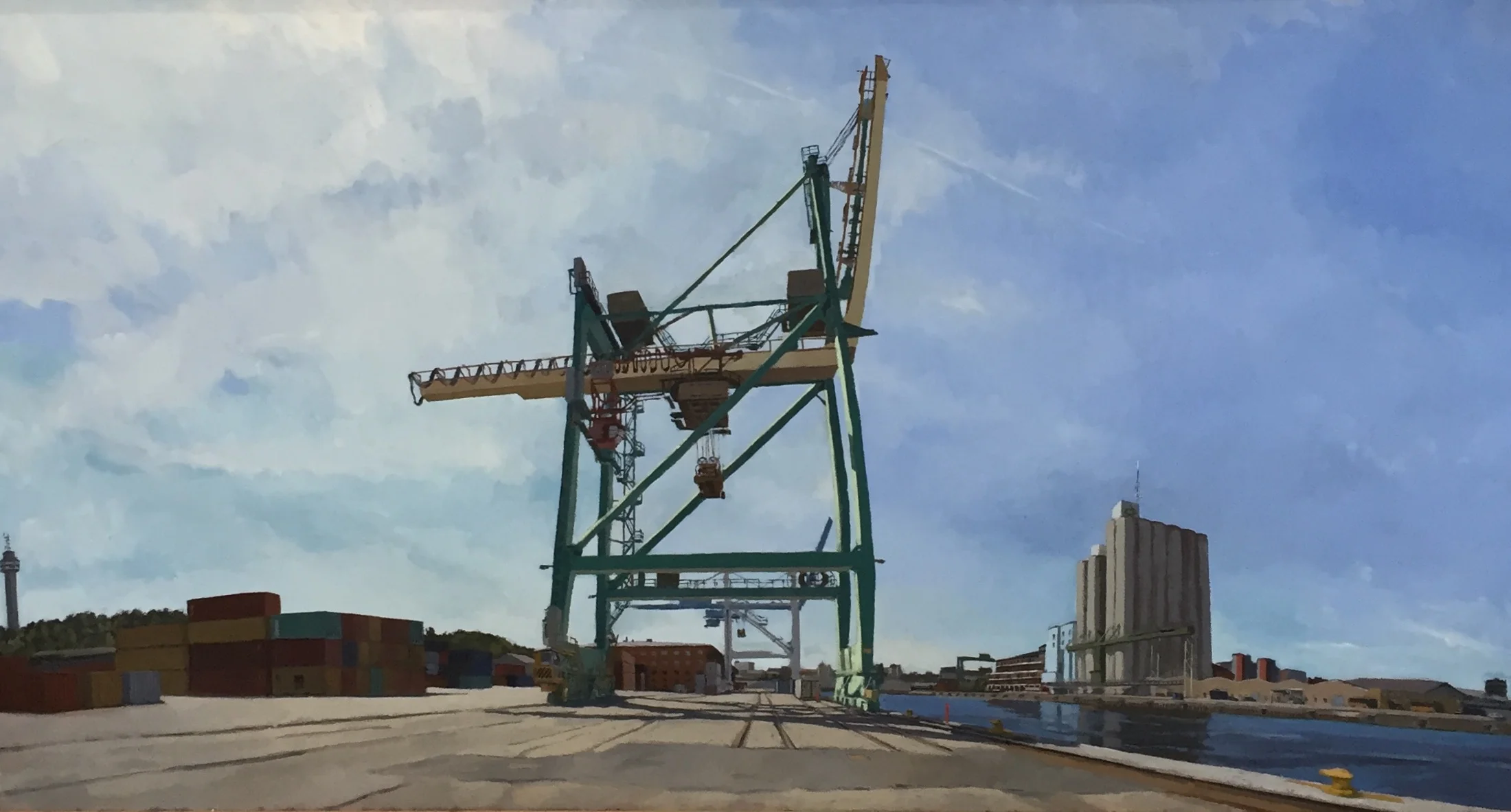 Frihamnen Cranes