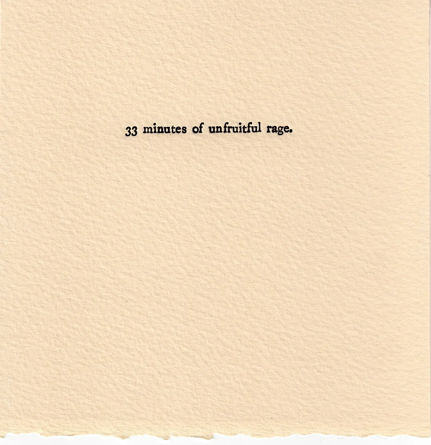 Time Wasting Experiment 0028